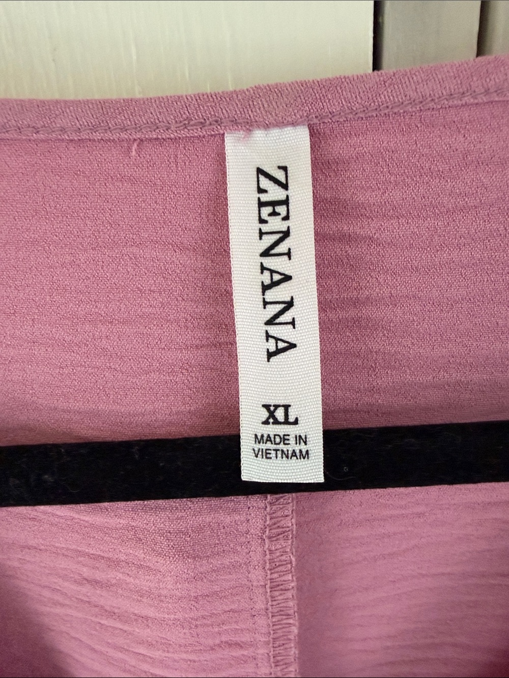 Zenana V-Neck Pocket Tunic in Mauve Pink - Picture 3 of 10